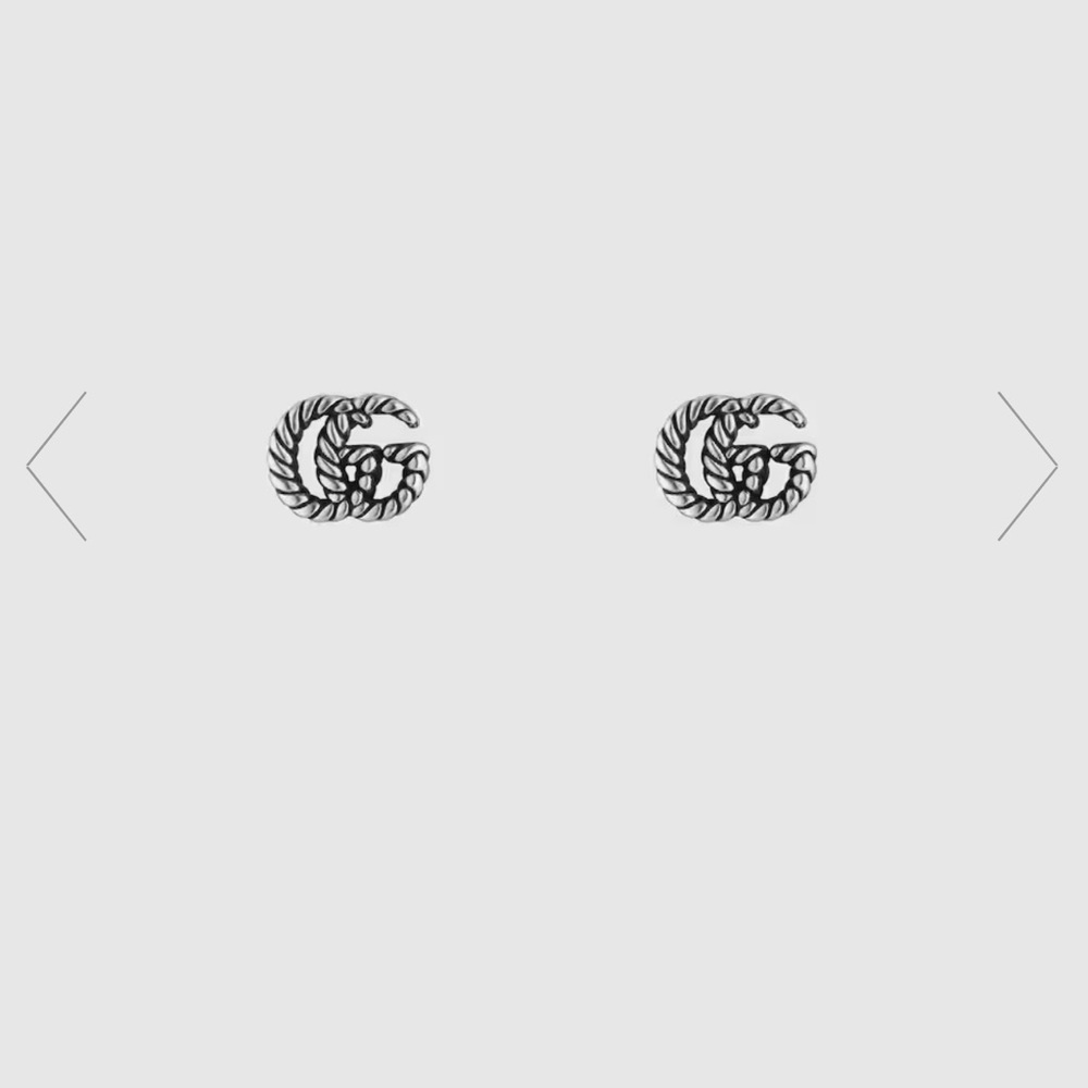 Gucci double G earrings